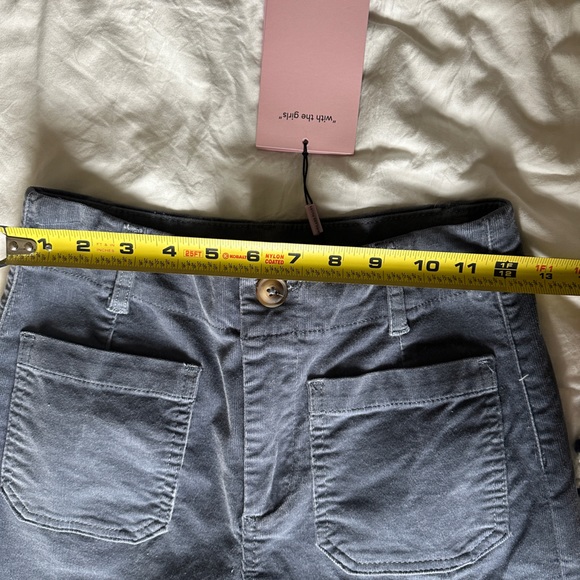 Avec Les Filles High Rise Cropped Pants - Picture 6 of 8